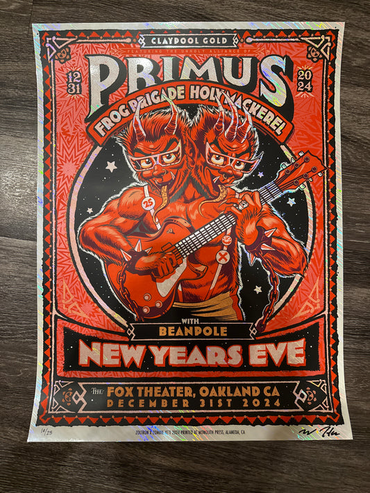 Primus ZOLTRON WHITE LAVA FOIL LE25 poster