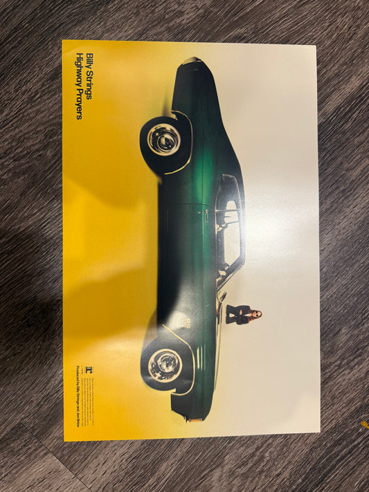 Billy Strings HIGHWAY PRAYERS PROMO POSTER